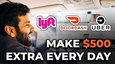 How To Make an EXTRA $500 EVERY Day As A Uber/Lyft or Ride Share Driver (SIMPLE)