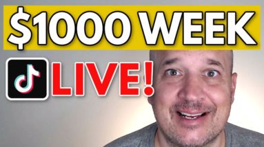 Make Money on TikTok Live - My $1000 Per Week Strategy!