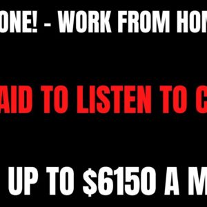 Non Phone - Work From Home Job | Get Paid To Listen To Calls Online Job  | Make Up to $6150 A Month