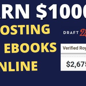 Make $1000s A Month Passive Income Selling Books Online - No Writing Required (Worldwide)