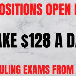 28 Positions Open Now | Make $128 A Day | Scheduling Exams Work From Home Job | Remote Jobs 2022