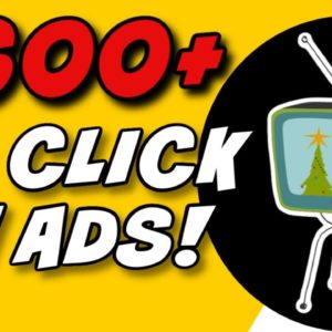 How To Make $600+ Per Hour VIEWING ADS (FREE) | Make Money Online | Side Hustle