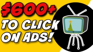 How To Make $600+ Per Hour VIEWING ADS (FREE) | Make Money Online | Side Hustle