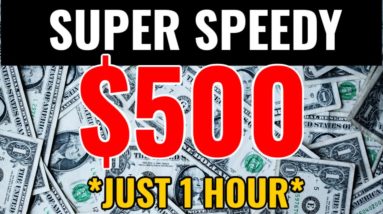 Learn How To Earn $500 In 60 Min SPEEDY! (Simple Way To Make Money From Home)