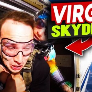 SCARY First Time SKYDIVING Experience (RE-UPLOAD)