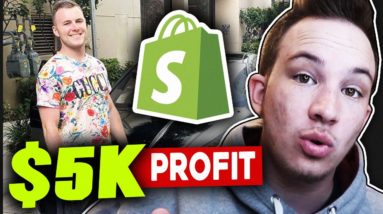 Shopify Dropshipping - How He Makes $5,000/m PROFIT