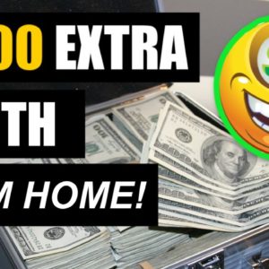 Side Hustle | 9 Ways To Earn An Extra $1,000/Month Working At Home