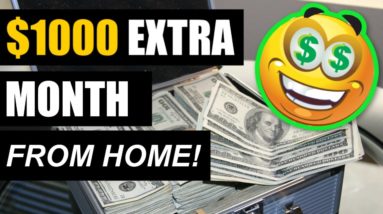 Side Hustle | 9 Ways To Earn An Extra $1,000/Month Working At Home