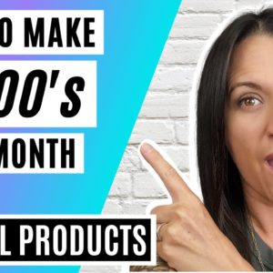 Make $1000’s Online 💰 New Side Hustle | Step-by-Step Tutorial How To Sell Digital Products on Etsy