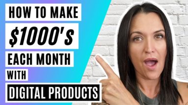 Make $1000’s Online 💰 New Side Hustle | Step-by-Step Tutorial How To Sell Digital Products on Etsy