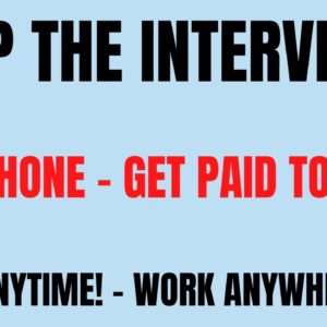 Skip The Interview | Get Paid To Type | Work When You Want Work From Home Job | Remote Job Hiring