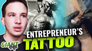 TATTOO VIRGIN Gets His First Tattoo Experience (Half Sleeve)