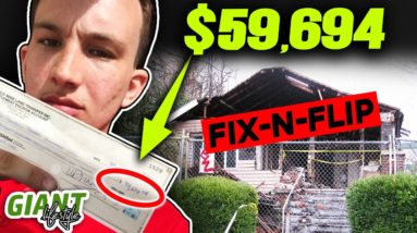 Step by Step FIX AND FLIP Real Estate Investing For Beginners ($59k CHECK)