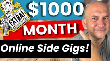 TOP 11 Websites For Online Side Gigs & Micro Jobs - EXTRA $1000