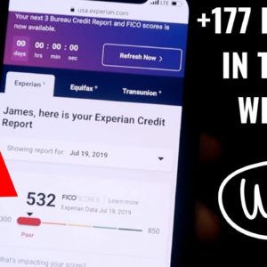 We BOOSTED James Credit Score 177 Points in Three Weeks [WITH PROOF]