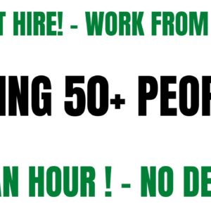 Urgent Hire! Work From Home Job | 50+ People Needed | $22 An Hour | No Degree Online Job Hiring Now