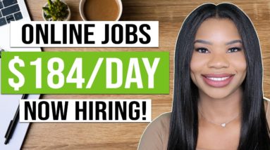 NEED AN ONLINE JOB? $184 PER DAY! COMPANY NOW HIRING IN MULTIPLE STATES! WORK FROM HOME 2022