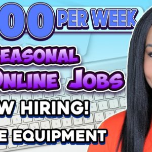 NEED CASH FOR THE HOLIDAYS? EARN $800 PER WEEK! 6 SEASONAL ONLINE JOBS NOW HIRING! WORK FROM HOME