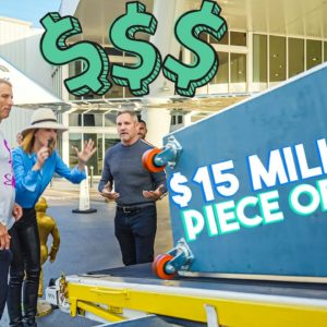 I Delivered a $15 MILLION SCULPTURE on my PRIVATE JET