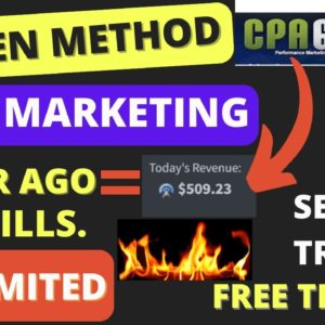 Get Paid $25 Every 10 Minutes $2,341.35 A Day | CPA Marketing | Make Money Online