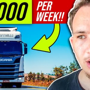 How This Truck Driver Makes 6-Figures / Year (Trucking Business USA 2023)