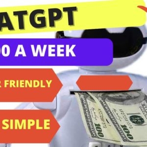 Easiest Way To Get paid $2000 A Week Using ChatGPT | Make Money Online 2023