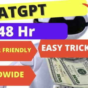 ChatGPT = $48 / Hr - A Crash Course On Chat GPT For Beginners | Earn Passive Income | Earn money