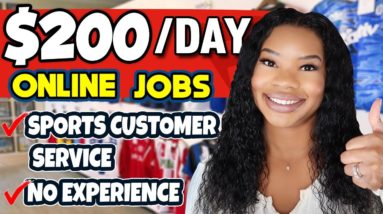 $200 PER DAY! NO EXPERIENCE REQUIRED! WORK FROM HOME JOBS 2023!