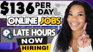 $136 PER DAY ONLINE JOBS! BUSY MORNINGS? NO PROBLEM! CLOCK IN AFTER LUNCH! WORK FROM HOME JOBS 2023