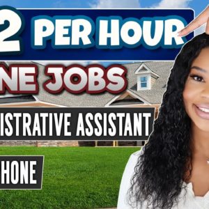 $22 PER HOUR NO PHONE ONLINE JOB! GET PAID TO MAKE POWERPOINTS & USE EXCEL! WORK FROM HOME JOBS 2023