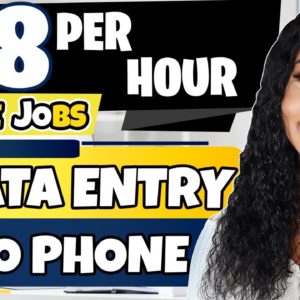 $18 HOURLY DATA ENTRY WORK FROM HOME JOBS! PART-TIME DATA ENTRY JOBS WORK FROM HOME 2023 | WFH JOBS