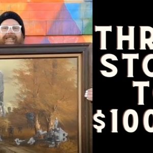 Thrift Store to $1000's Custom Art!