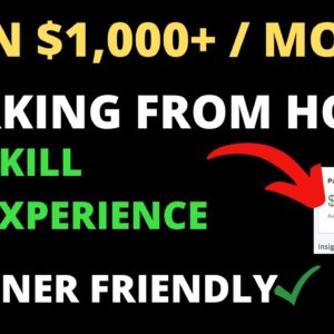 Earn $1,121.67 / Month Working From Home | Make Money Online 2023