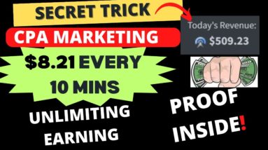 Get Paid $1,642 Per Day With CPA Marketing | Make Money Online 2023