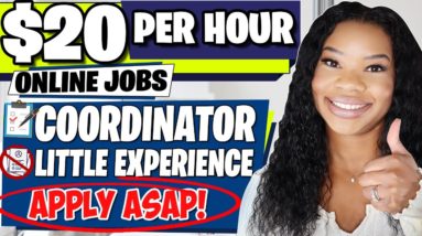 Urgent! Work From Home in 2023 & Make $20/Hour as a Compliance Coordinator!