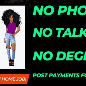 Non Phone Work From Home Job No Degree Posting Payments For Clinics Online Job Hiring Now