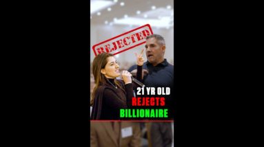 21 year old REJECTS BILLIONAIRE #shorts