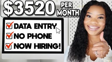 No Experience Needed! 🌟 3 Easy Work-From-Home Jobs | 1 No-Phone Data Entry + 2 Phone Positions!