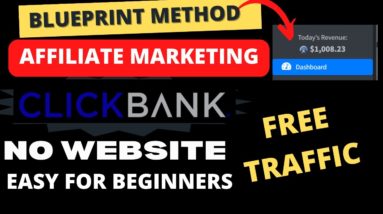 $1,000 A Week Method with Zero Cost | Affiliate Marketing For Beginners 2023