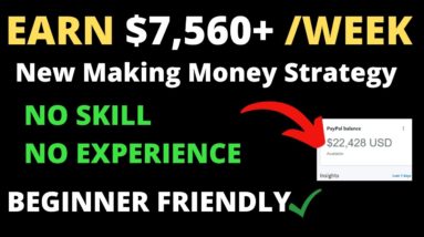 Earn $70/Hr | Make Money Online Strategy Nobody is Talking About ( $7,560 / Week )