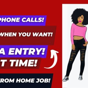 Work When You Want No Phone Calls Work From Home Job Part Time Data Entry Online Job No Degree