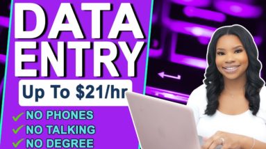 Act Fast! 3 Data Entry Work From Home Jobs Now Hiring! No Phones Required!