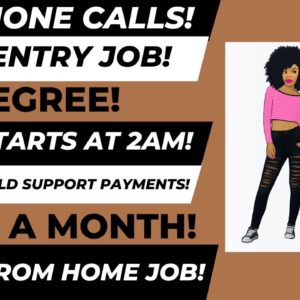 No Talking To Anyone Data Entry - Keying In Child Support Payments Work From Home Job $2280 A Month