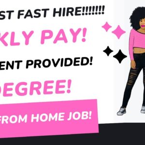 Fast Hire Work From Home Job! Hurry Up & Apply Weekly Pay + Equipment Processing Medicare Calls