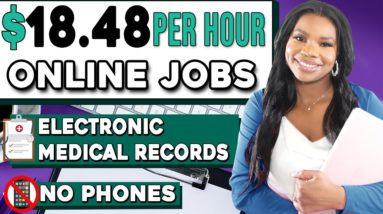 Easy Work-From-Home Electronic Medical Records Processing Agent Job - Perfect for Beginners!