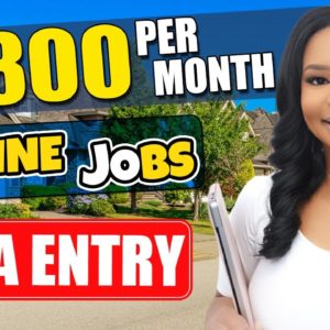 $4800/Month Remote Data Entry Job - Work from Home and Review Title Searches!