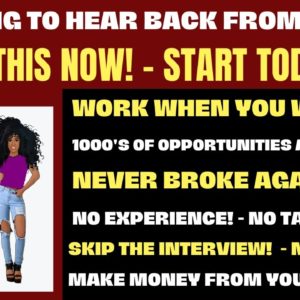 Waiting To Hear Back From A Job? Do This Now Never Broke Again Work When You Want No Interview