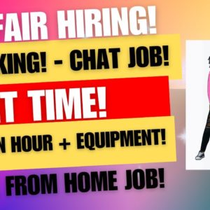 Wayfair Hiring Non Phone Work From Home Chat Job Part Time $15.60 An Hour + Equipment Provided