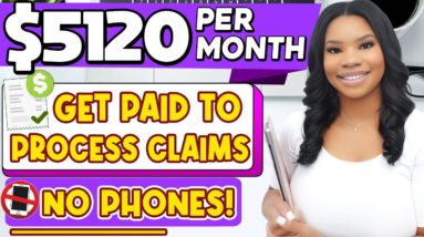 Earn $5120/Month Working from Home as a Medical Claims Processor - No Phone Required!