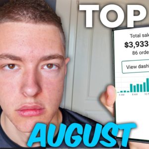 ⭐ TOP 10 Winning Products To Sell In August 2023 - Shopify Dropshipping